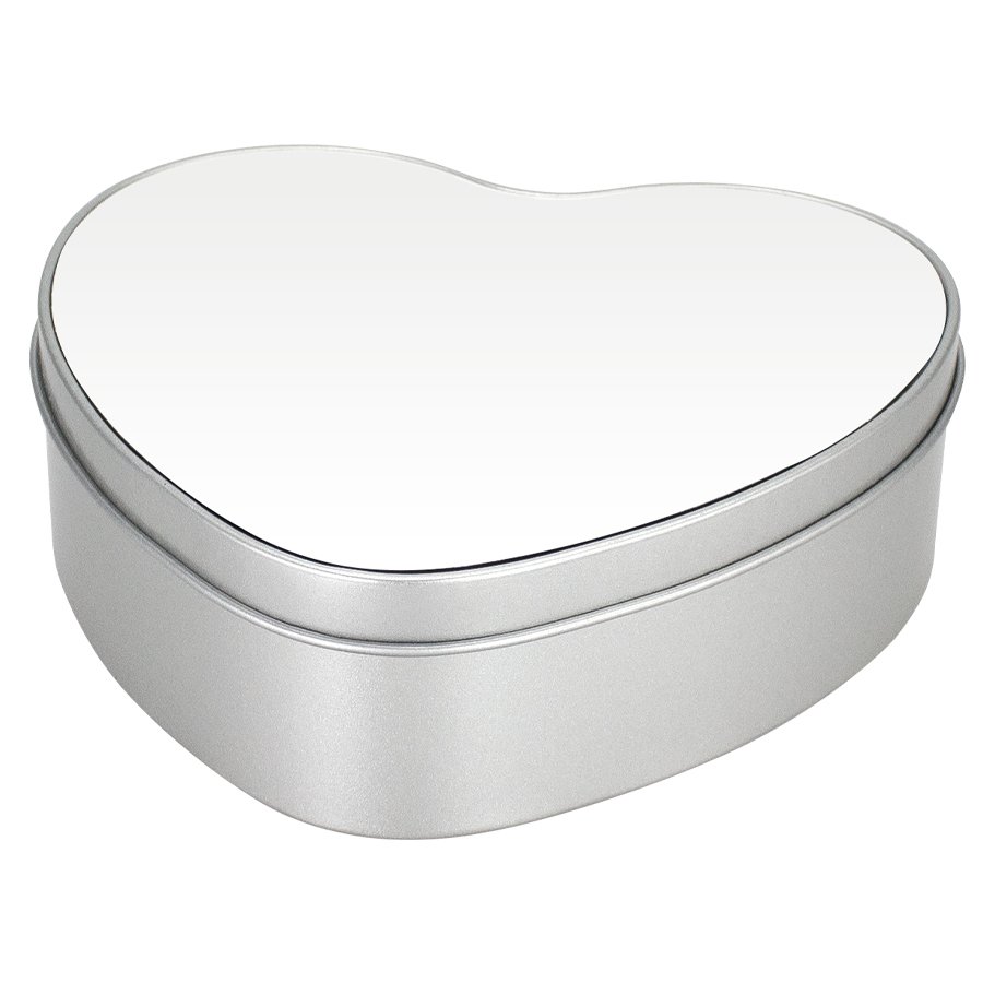 Caja Metálica Corazón Sublimación — vista 2 · GF Group