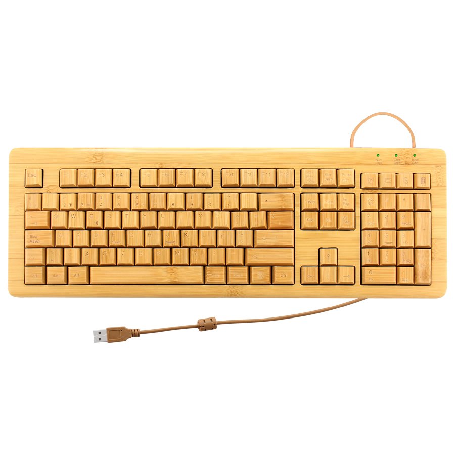 Teclado de Bamboo — vista 2 · GF Group