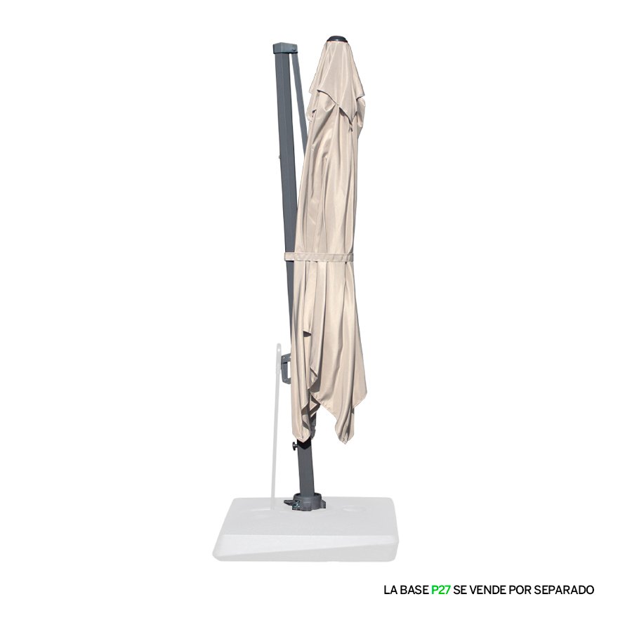 Quitasol lateral 3x3M — vista 4 · GF Group