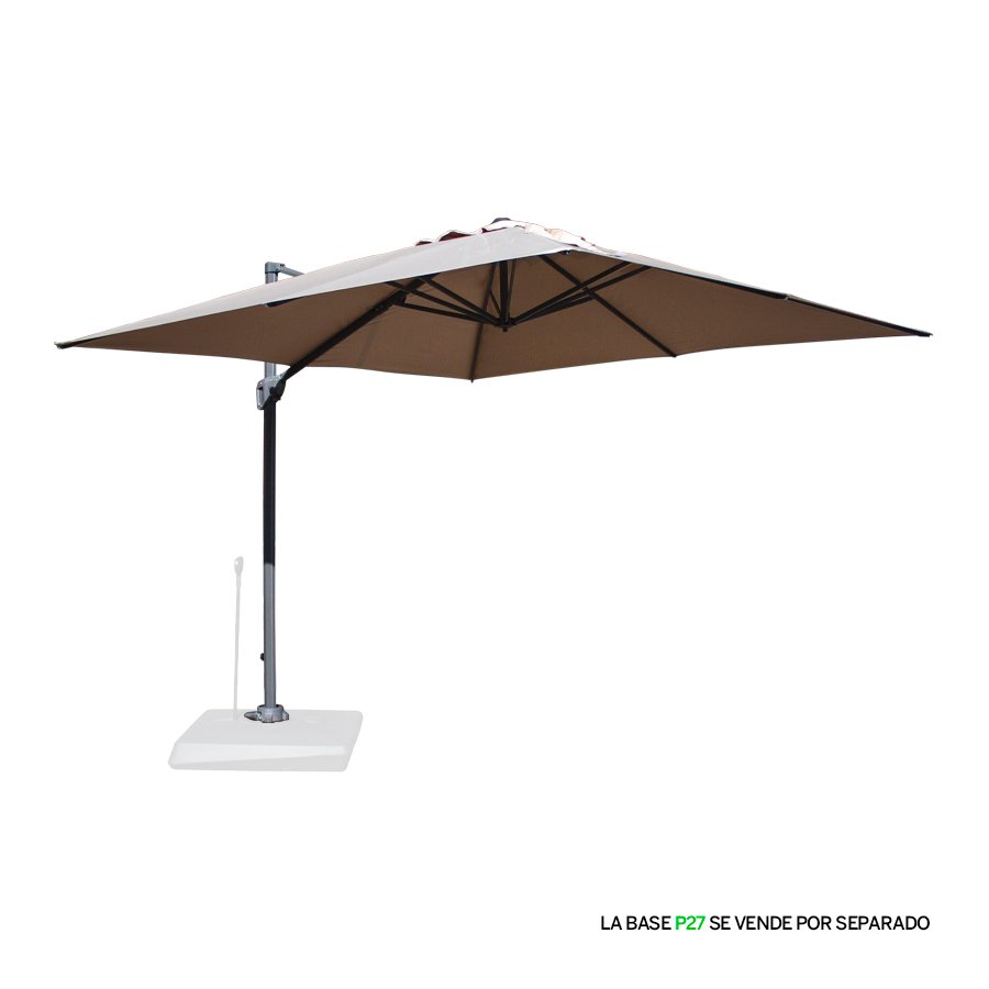 Quitasol lateral 3x3M — vista 5 · GF Group