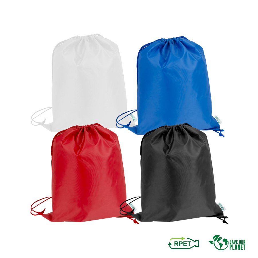 Mochila tipo Morral en tela RPET · GF Group