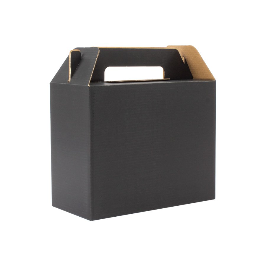 Caja autoarmable con asas, 25x20x12 cm — vista 2 · GF Group