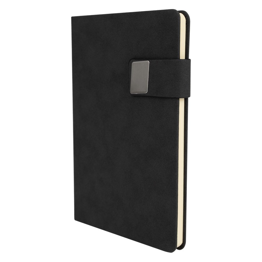 Deluxe Cuaderno Termo-PU con cierre imantado «KEVIN» — vista 4 · GF Group
