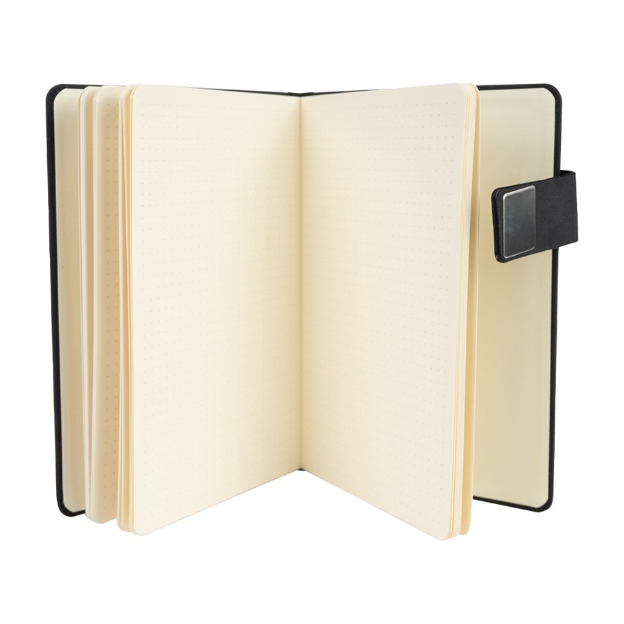 Deluxe Cuaderno Termo-PU con cierre imantado «KEVIN» — vista 5 · GF Group