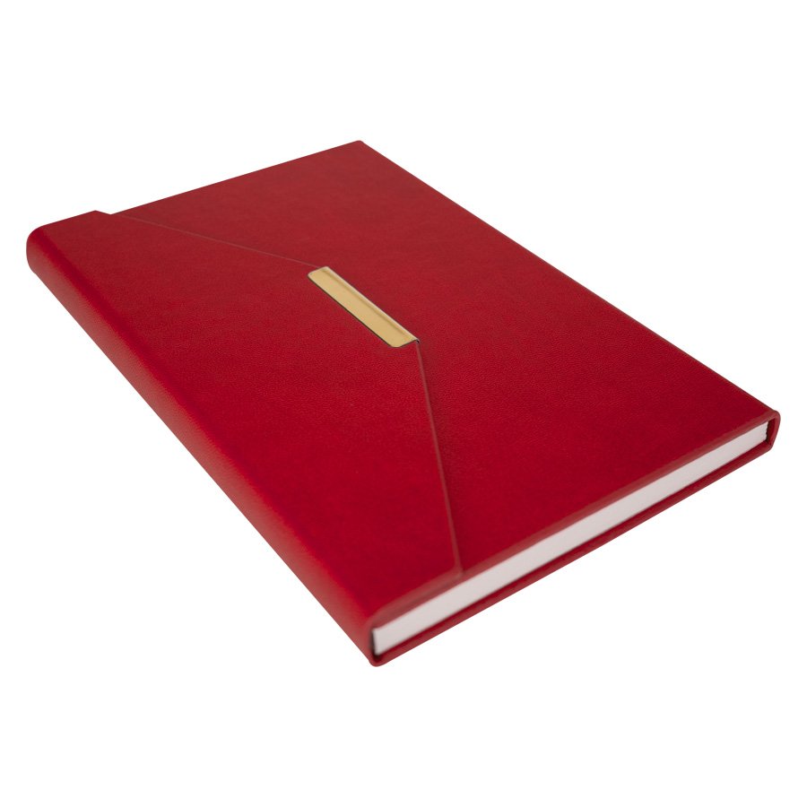 Deluxe Cuaderno de PU-eco-cuero con cierre imantado «ENVELOPE» — vista 6 · GF Group