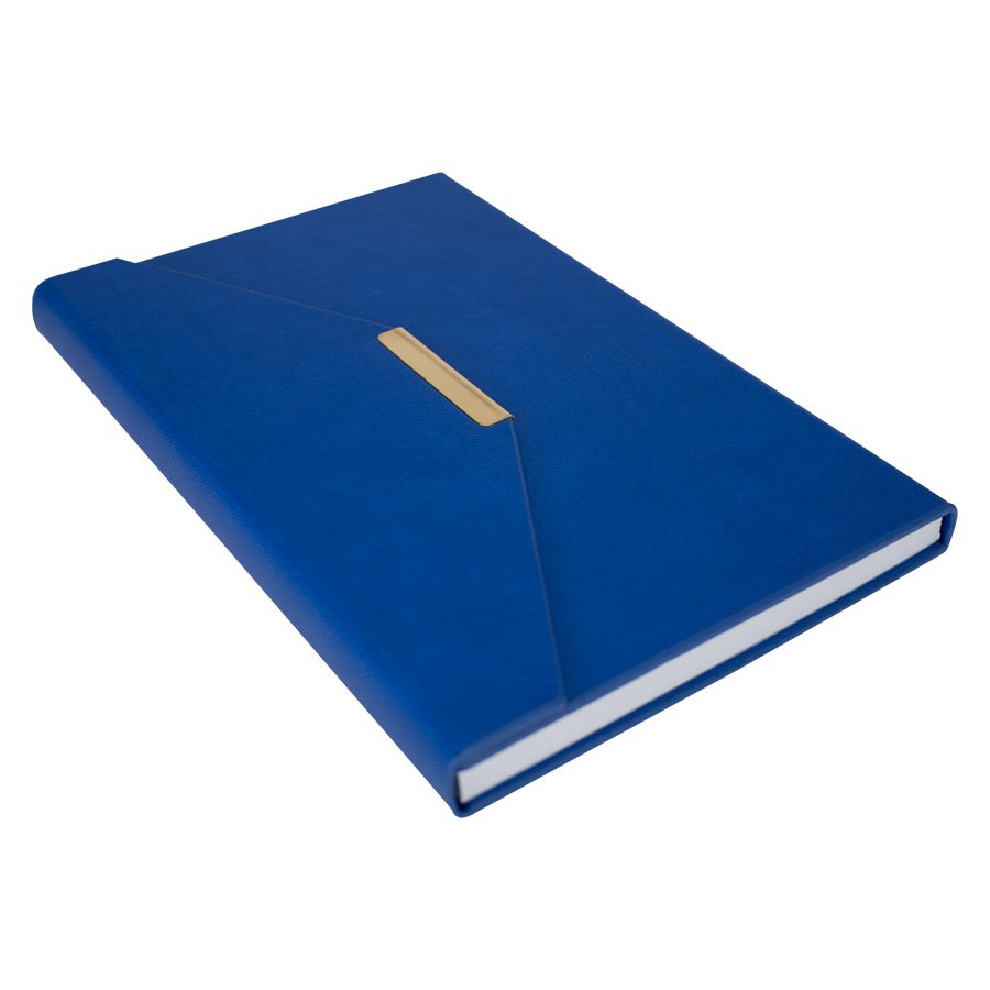 Deluxe Cuaderno de PU-eco-cuero con cierre imantado «ENVELOPE» — vista 2 · GF Group