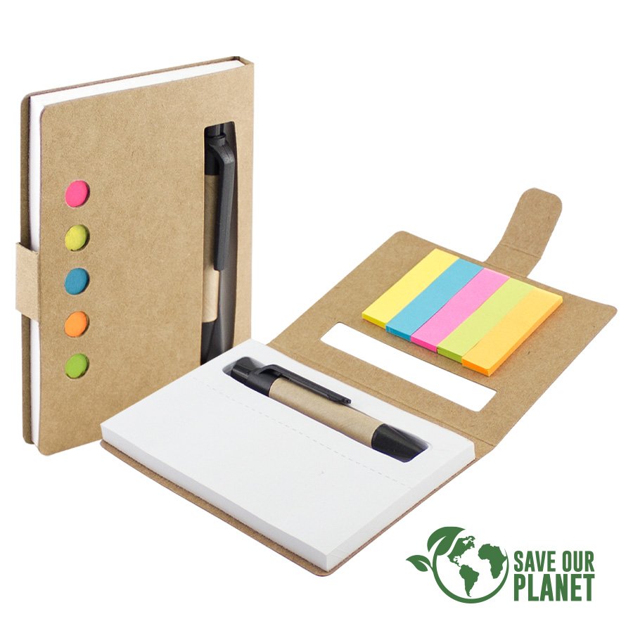 Memo Set Ecológico con Bolígrafo · GF Group