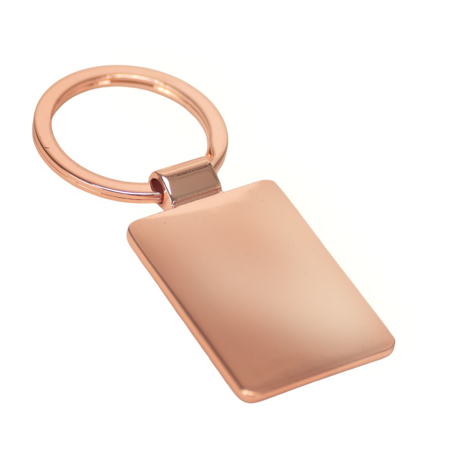 Llavero rectangular encobrizado «CUPRA» — vista 2 · GF Group