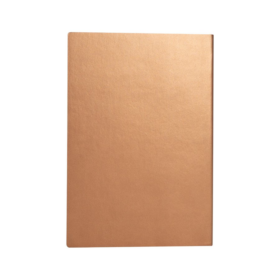 Cuaderno encobrizado de PU eco-cuero — vista 2 · GF Group