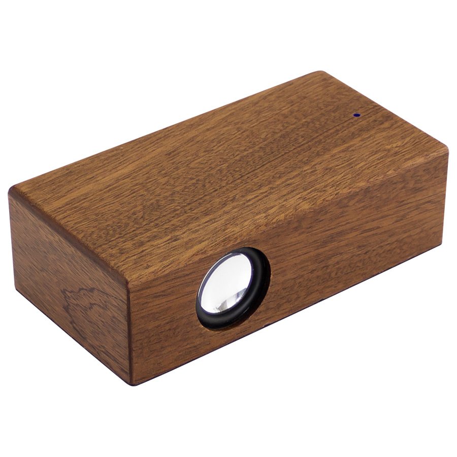 Parlante Grande Inducción Madera Nogal — vista 3 · GF Group