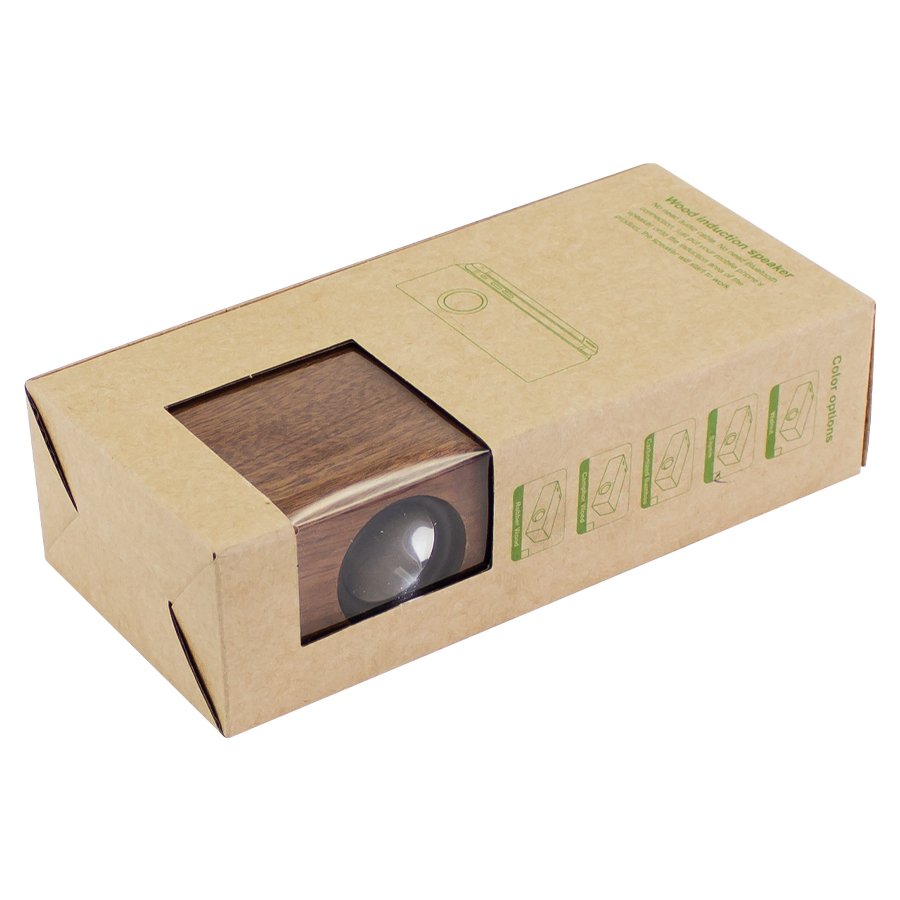 Parlante Grande Inducción Madera Nogal — vista 6 · GF Group