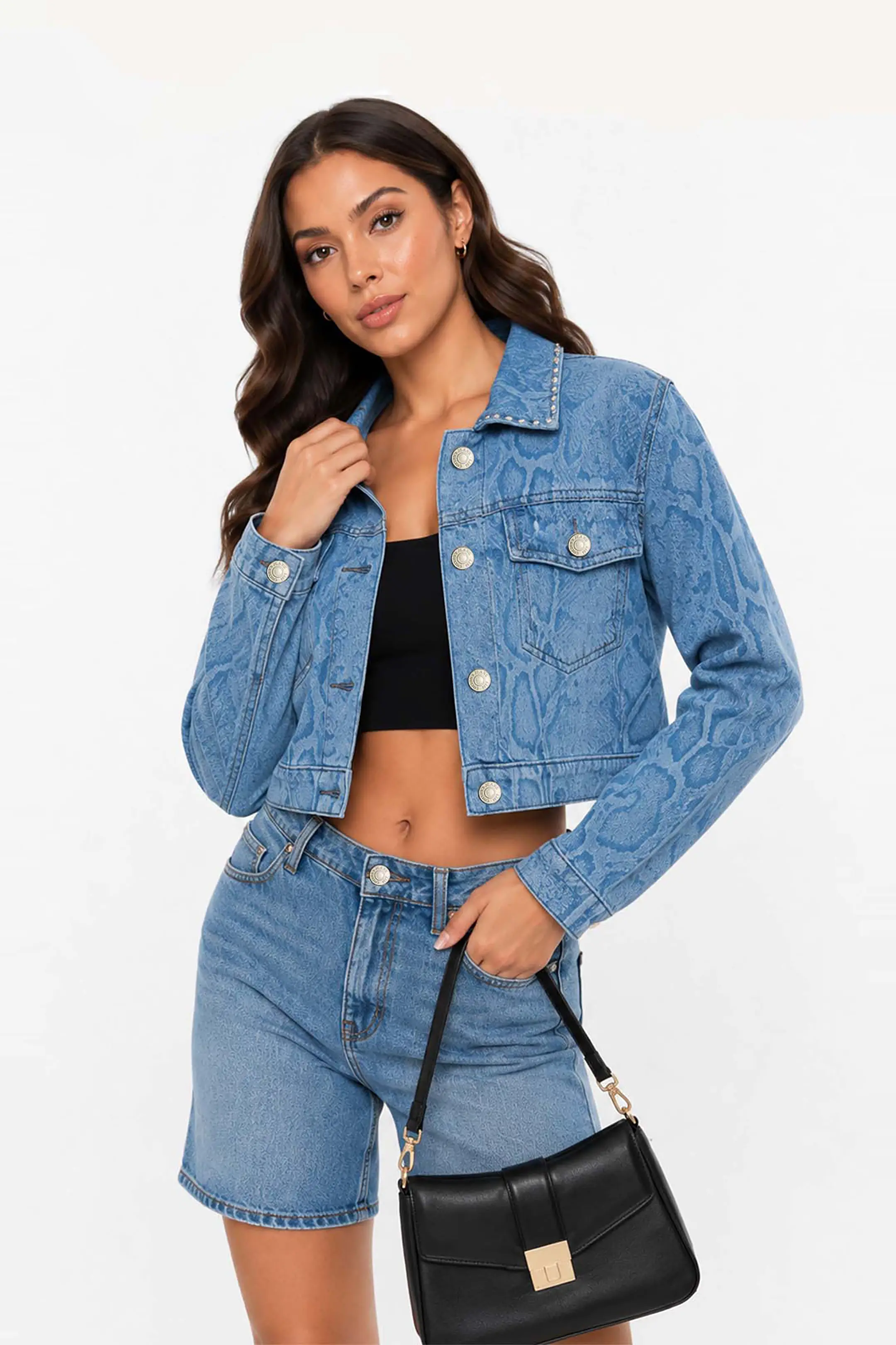 Casaca Crop Mariana