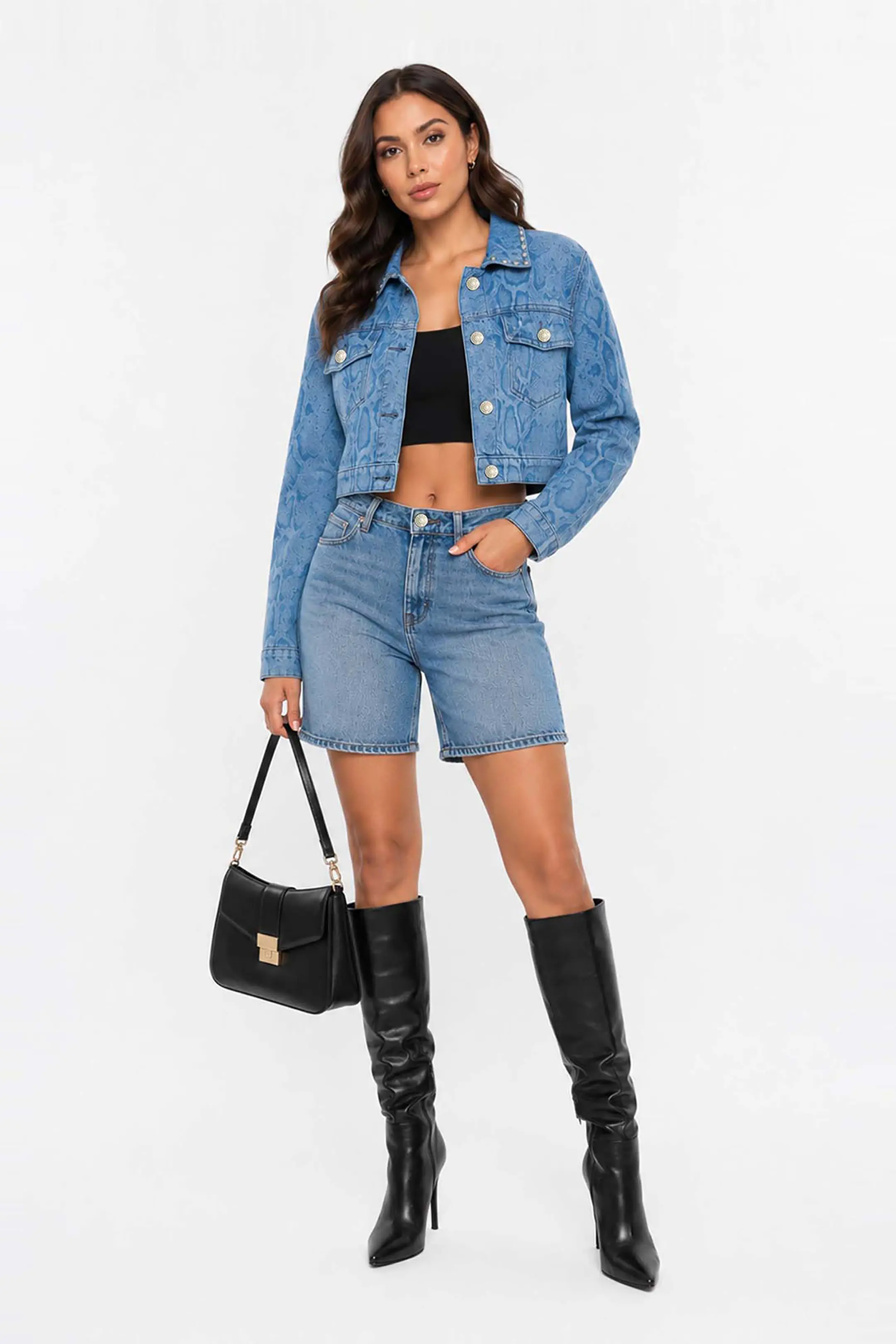 Casaca Crop Mariana