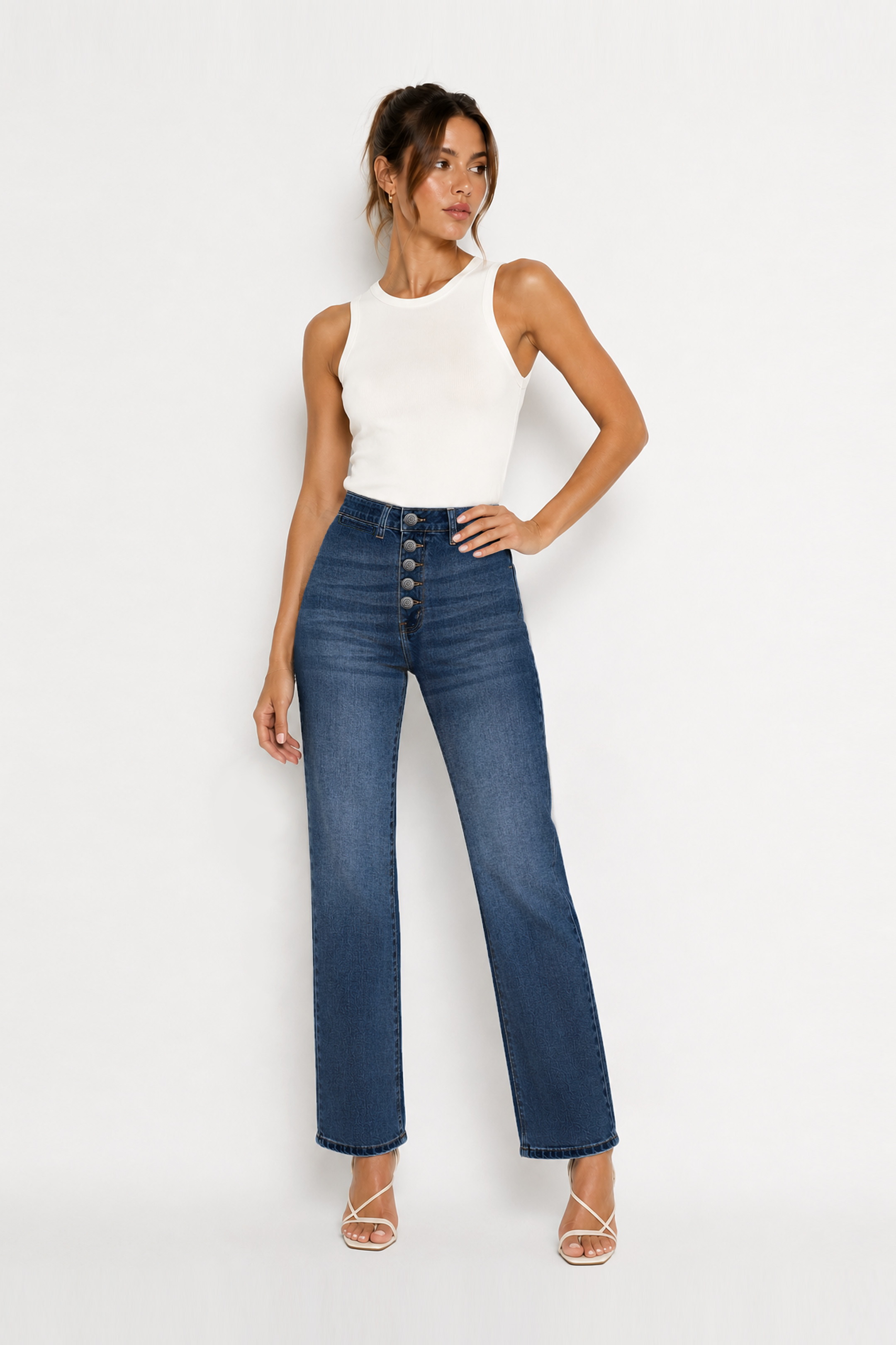 Jean Straight Beatriz