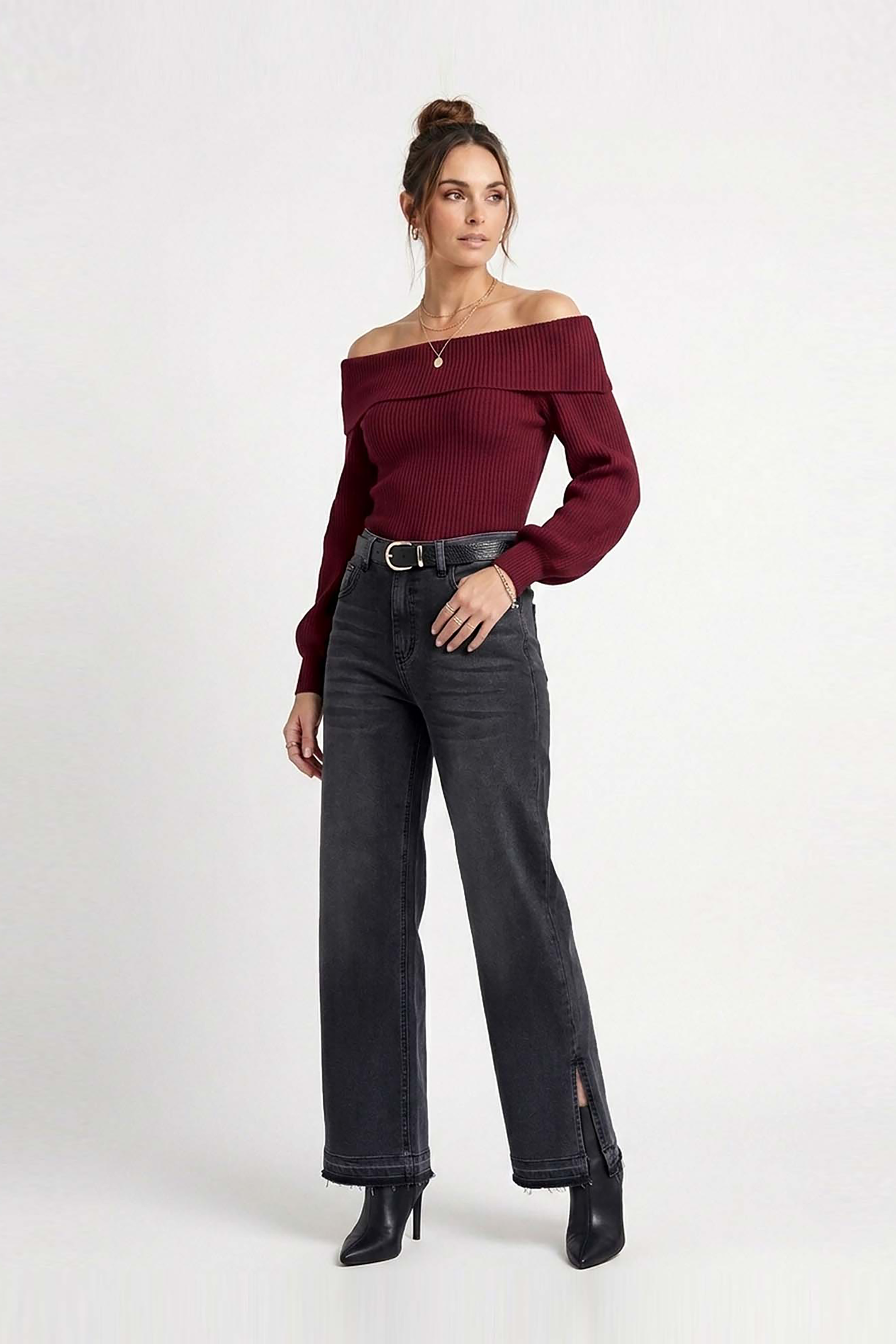 JEAN WIDE LEG ALANA