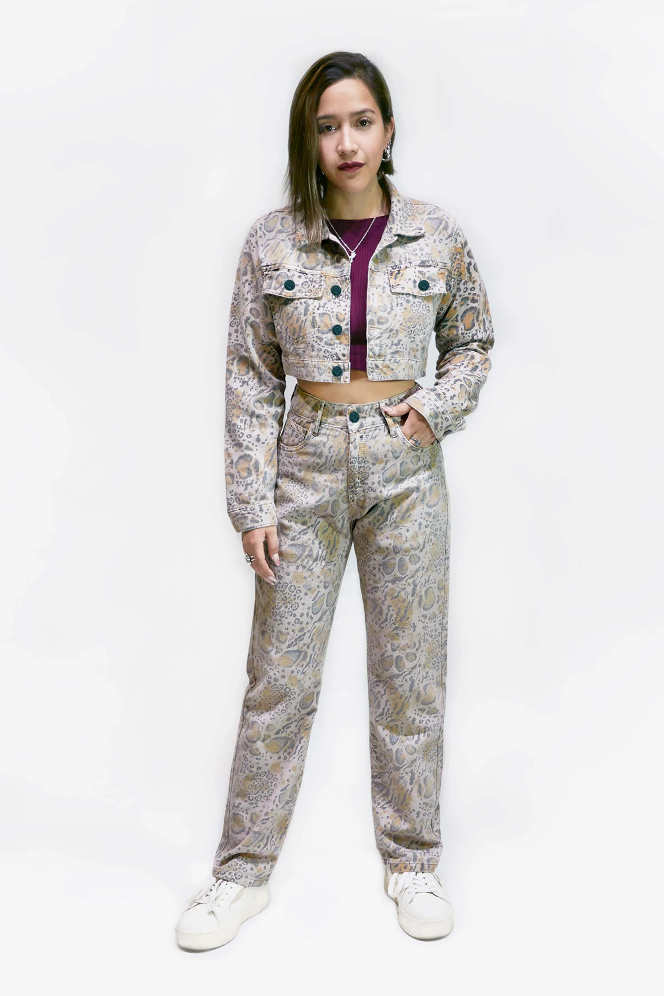 Pantalón regular Mujer Jess