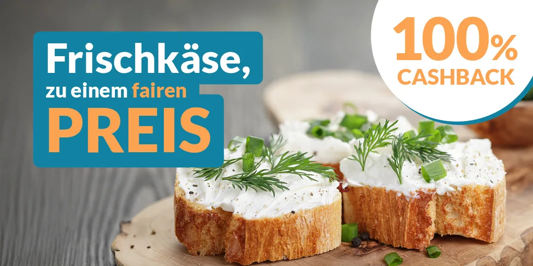 Frische 100 % Cashback