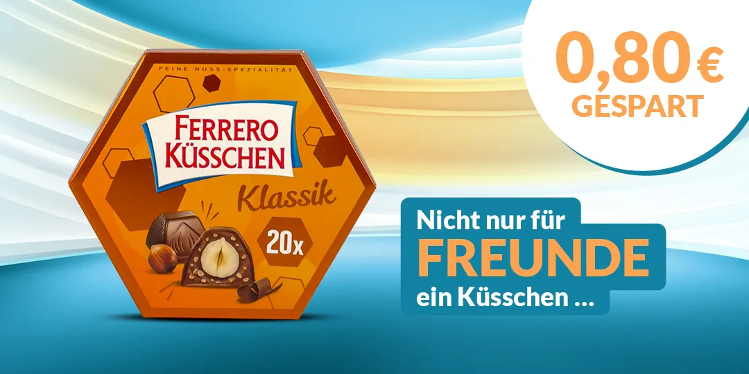 Das sind Ferreros Küsschen