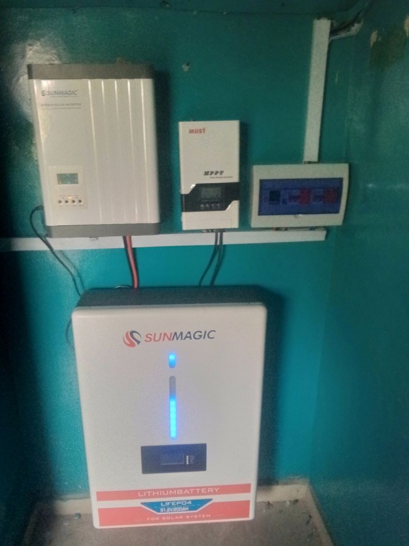 U.I. Lithium Battery Installation