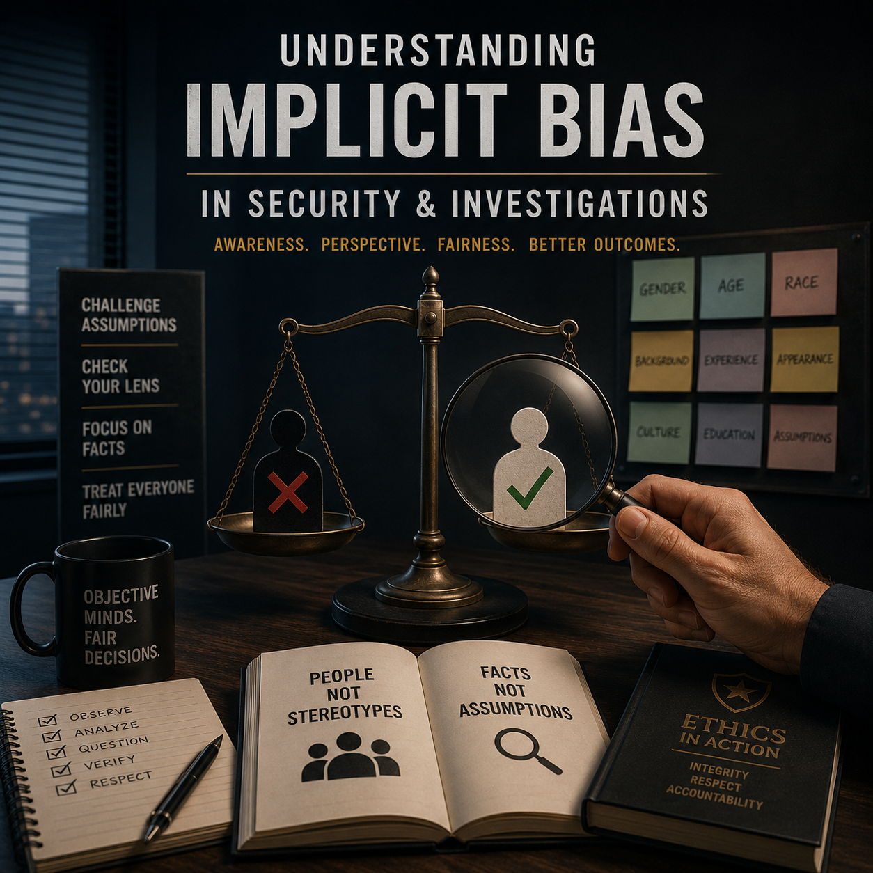 	Understanding Implicit Bias in  Security & Investigations