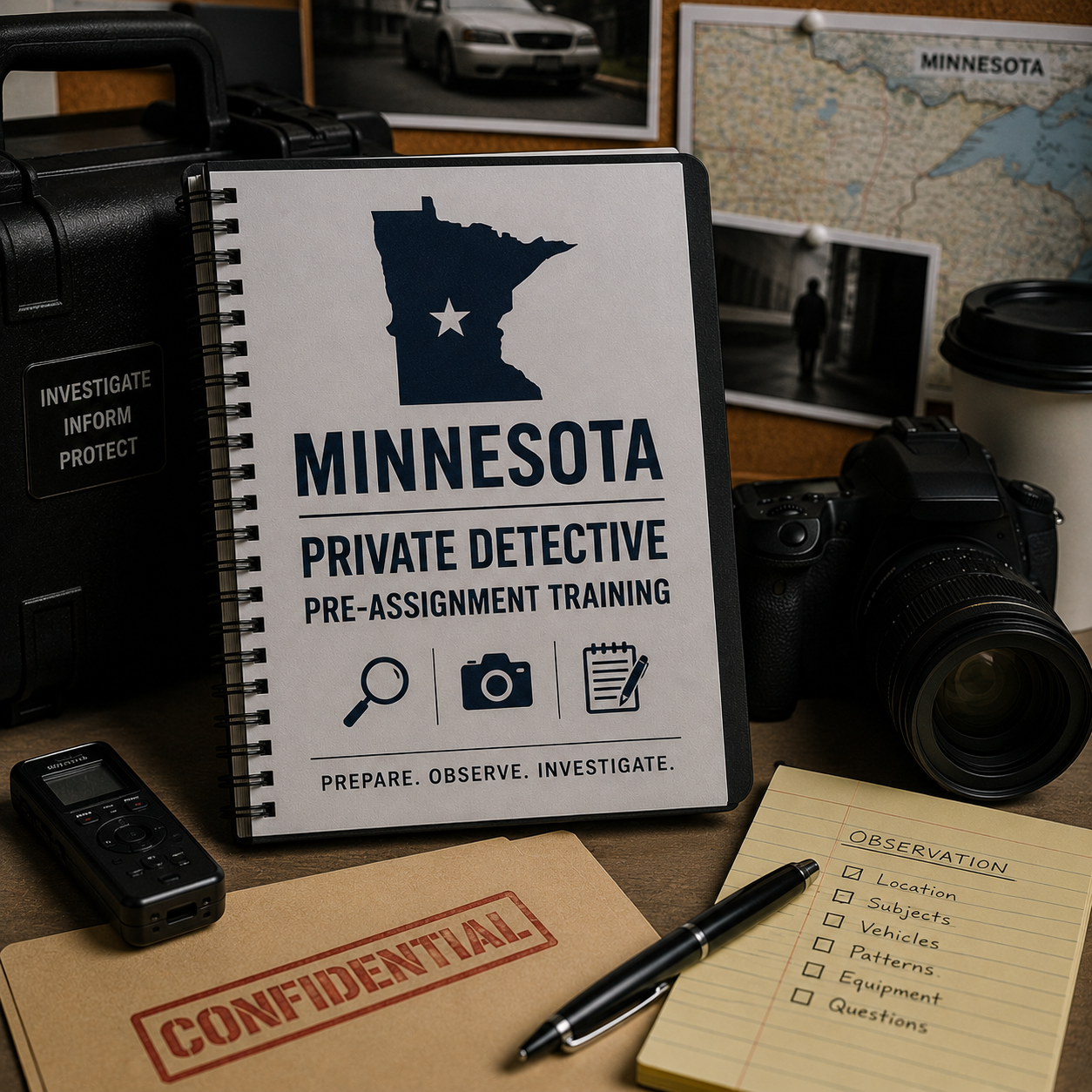 Minnesota Private Detective Pre-Assignment Training