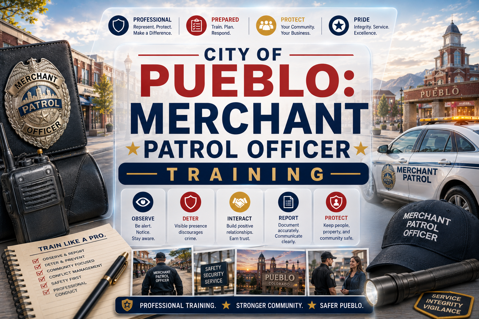 City of Pueblo: Merchant Patrol Officer Training