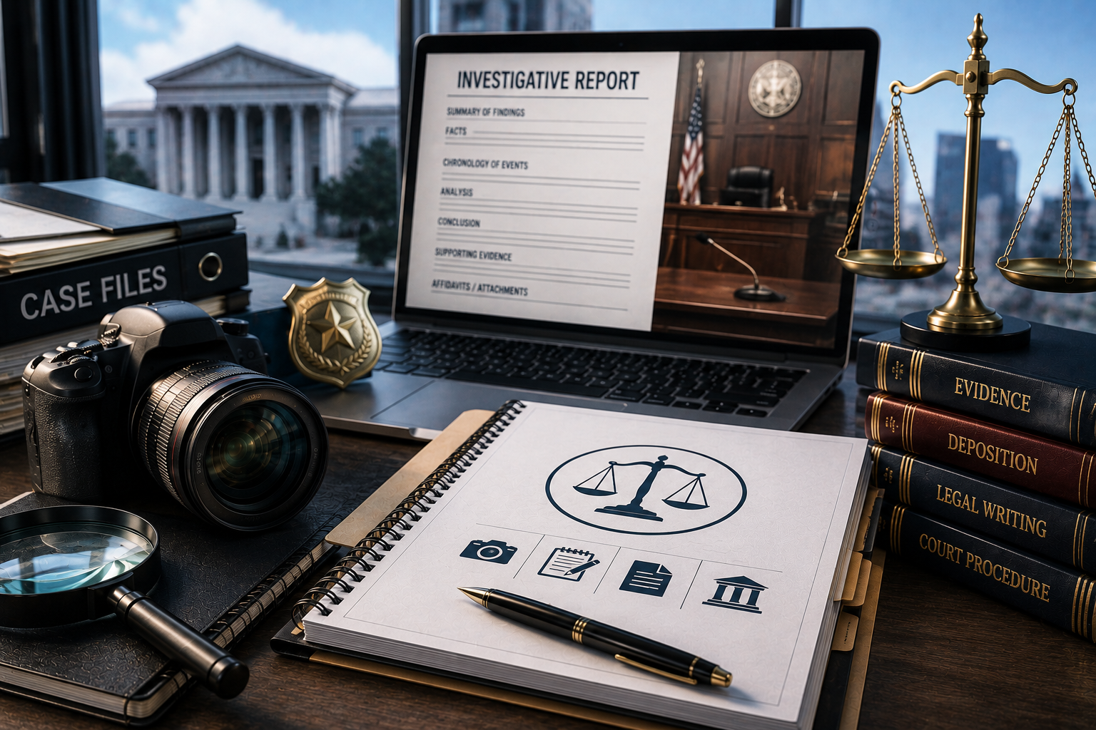 How to Write Investigative Reports for Court