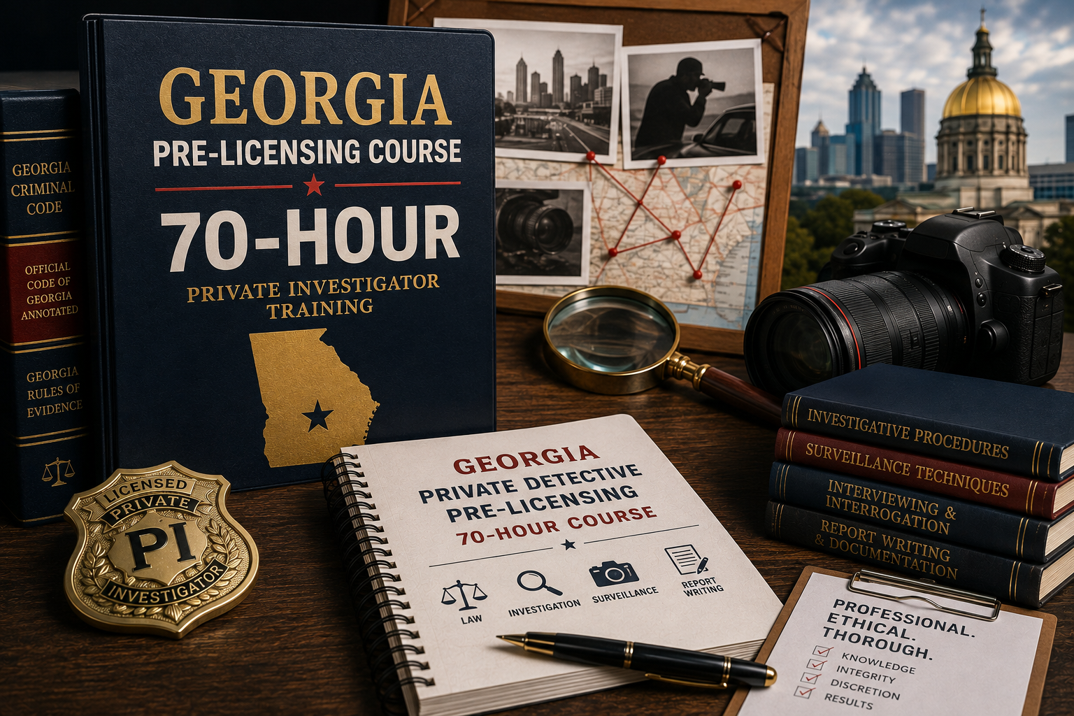 Georgia Private Detective Pre-Licensing Course