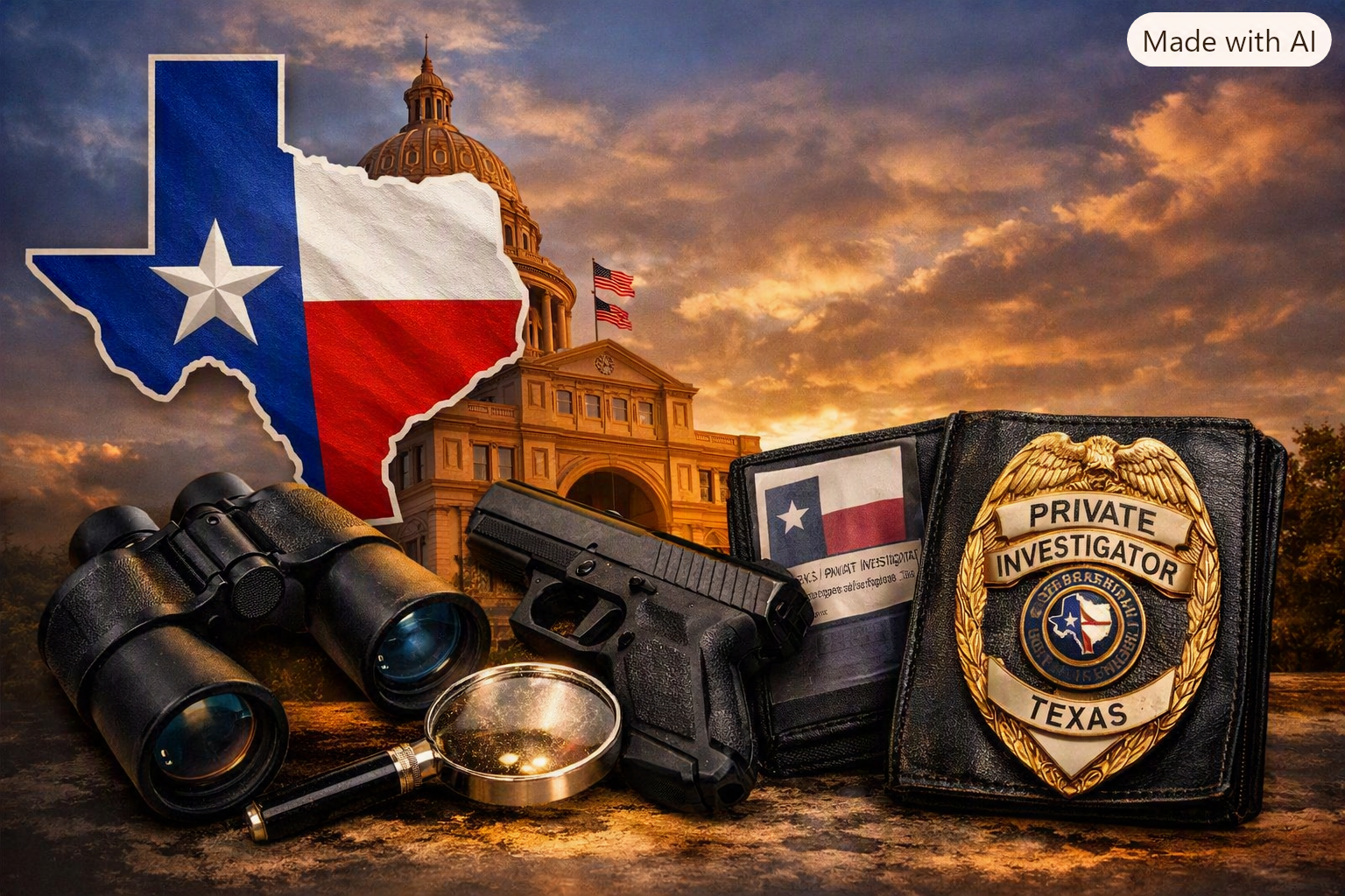 Texas Private Investigations: Company Representative Exam Preparation