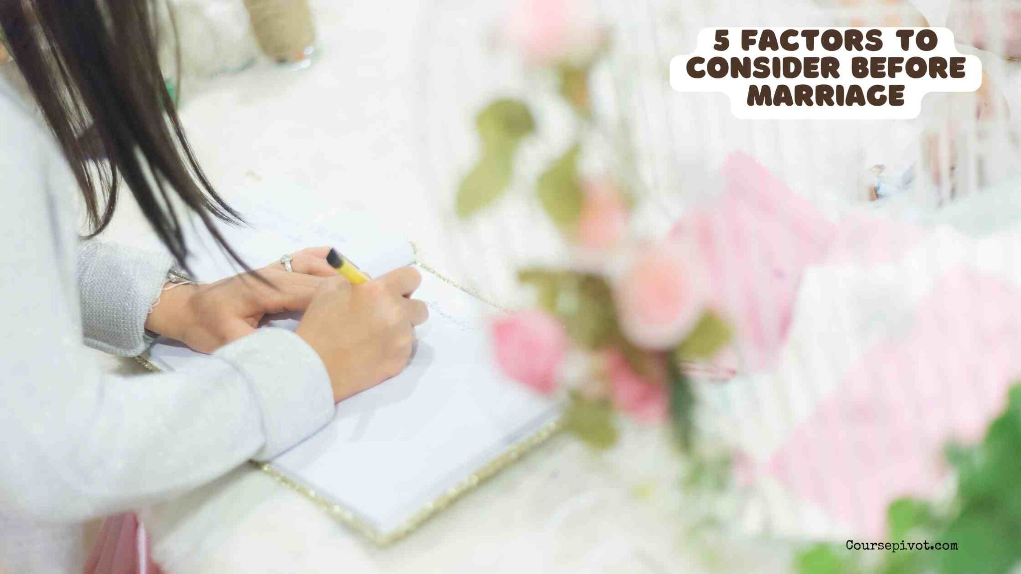 Engaged couple reflecting on important questions before marriage