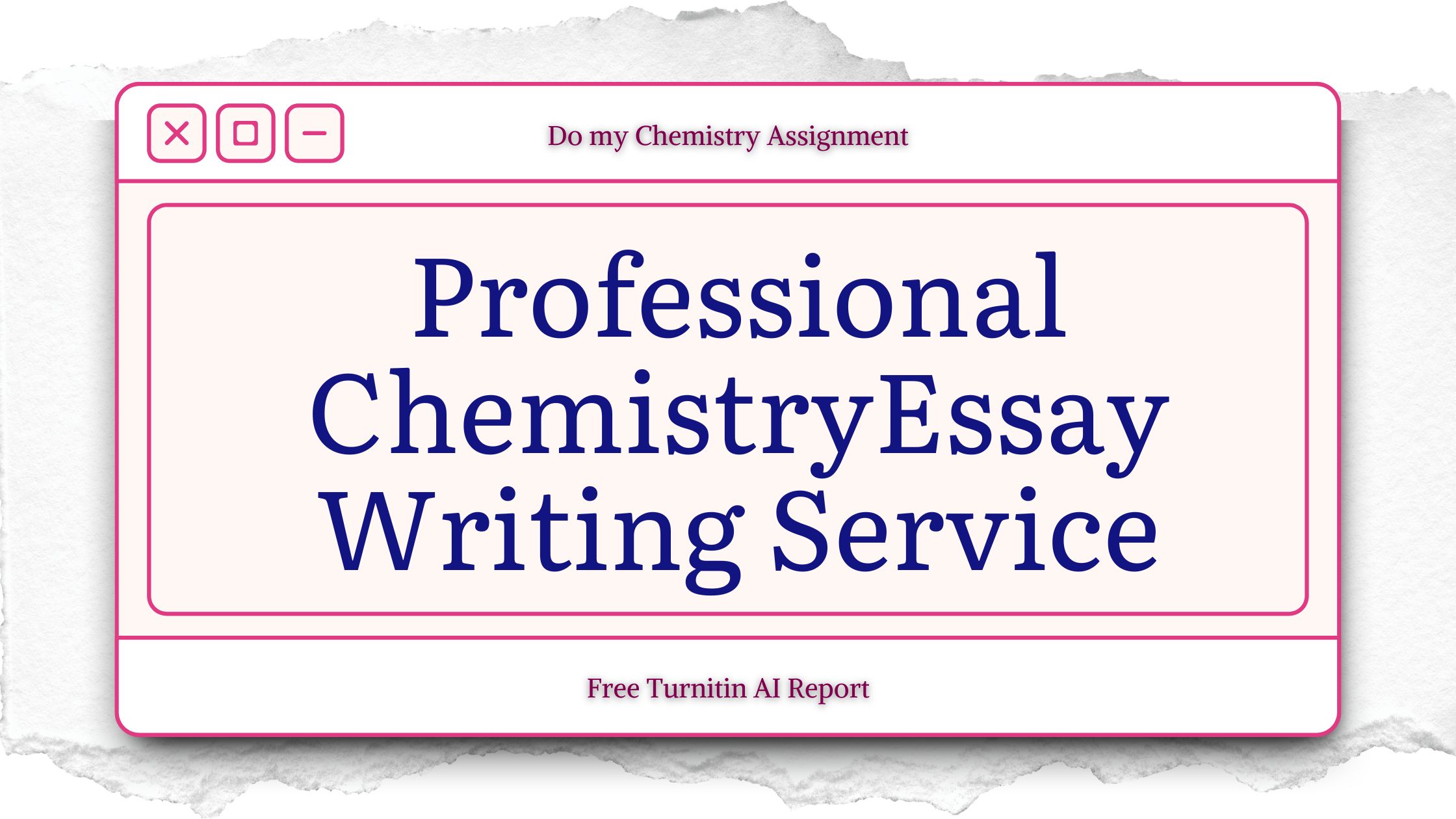 Best assignment writing service for chemistry