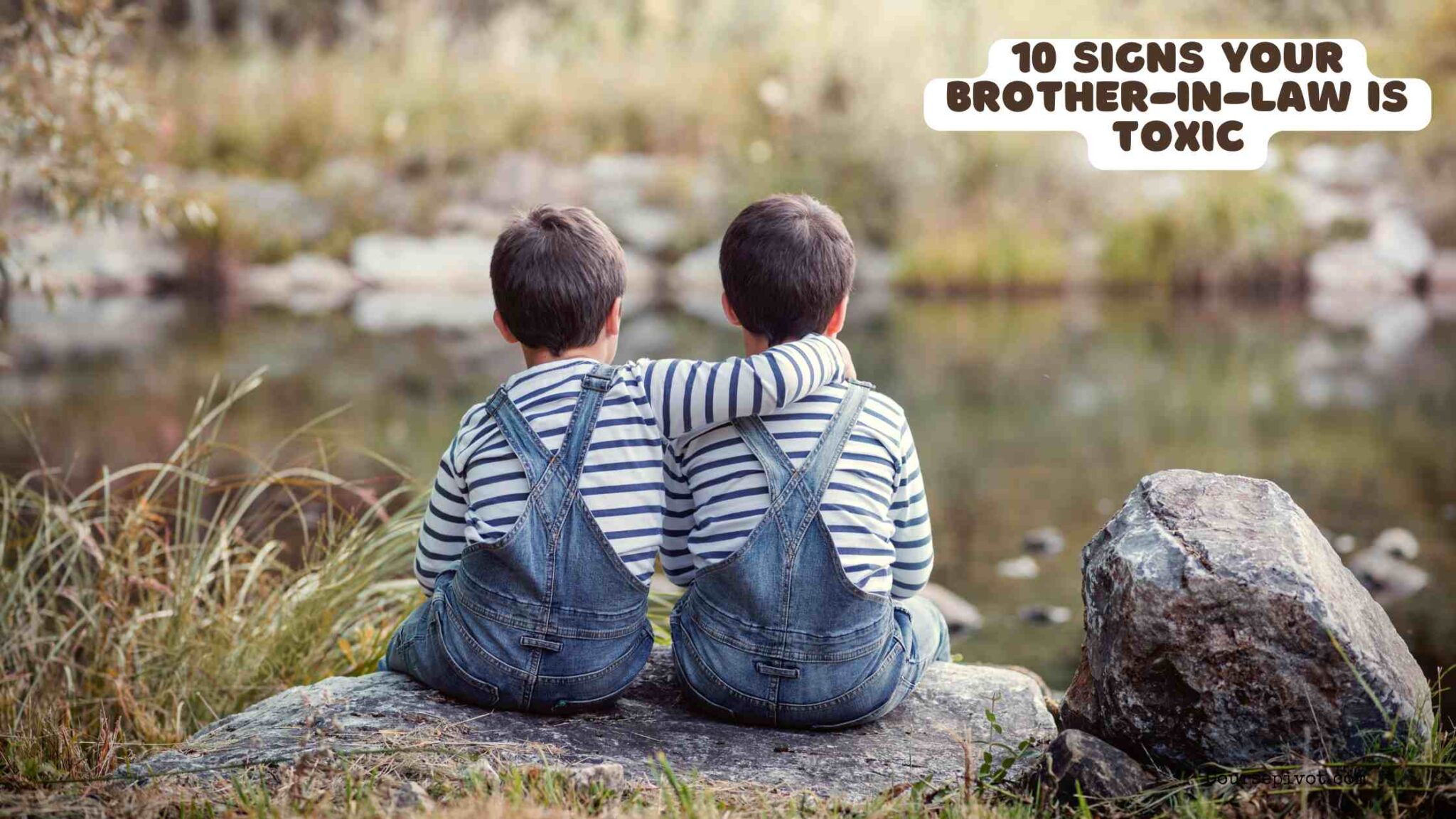 Family members dealing with tension caused by a difficult brother-in-law