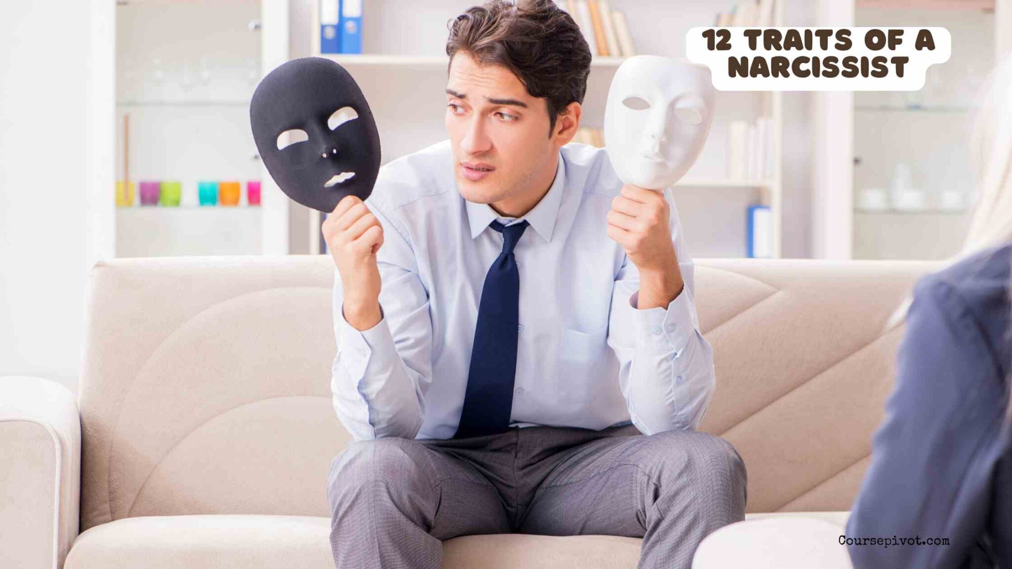 Person reflecting on relationship patterns and narcissistic traits