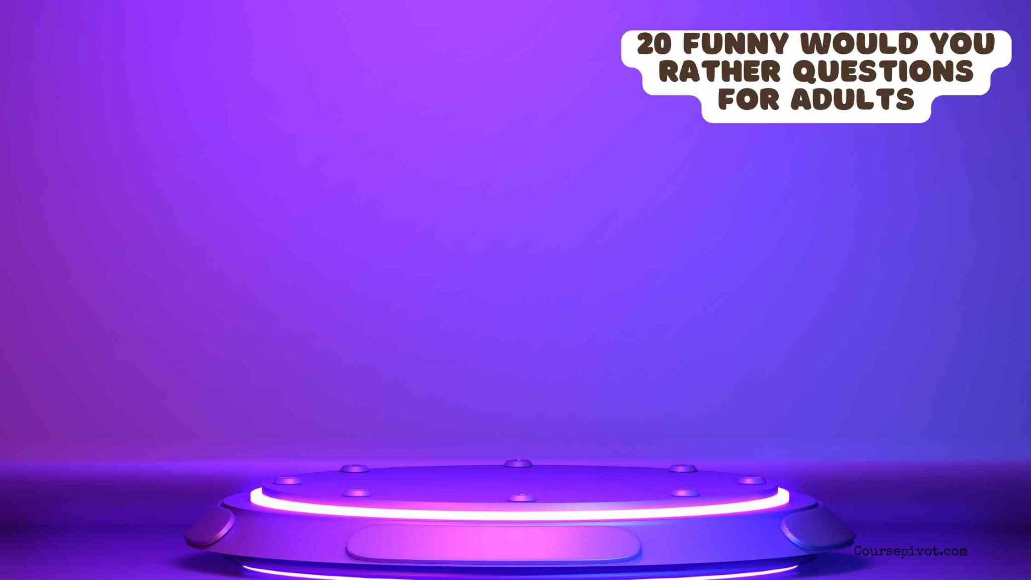 Adults laughing together while playing a would you rather question game