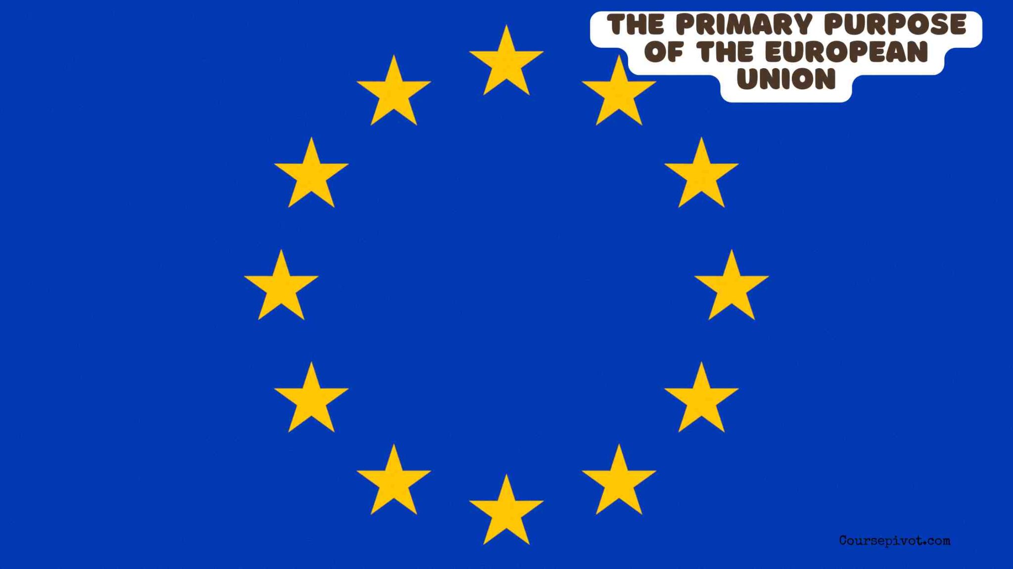 European Union flags representing cooperation among EU member countries