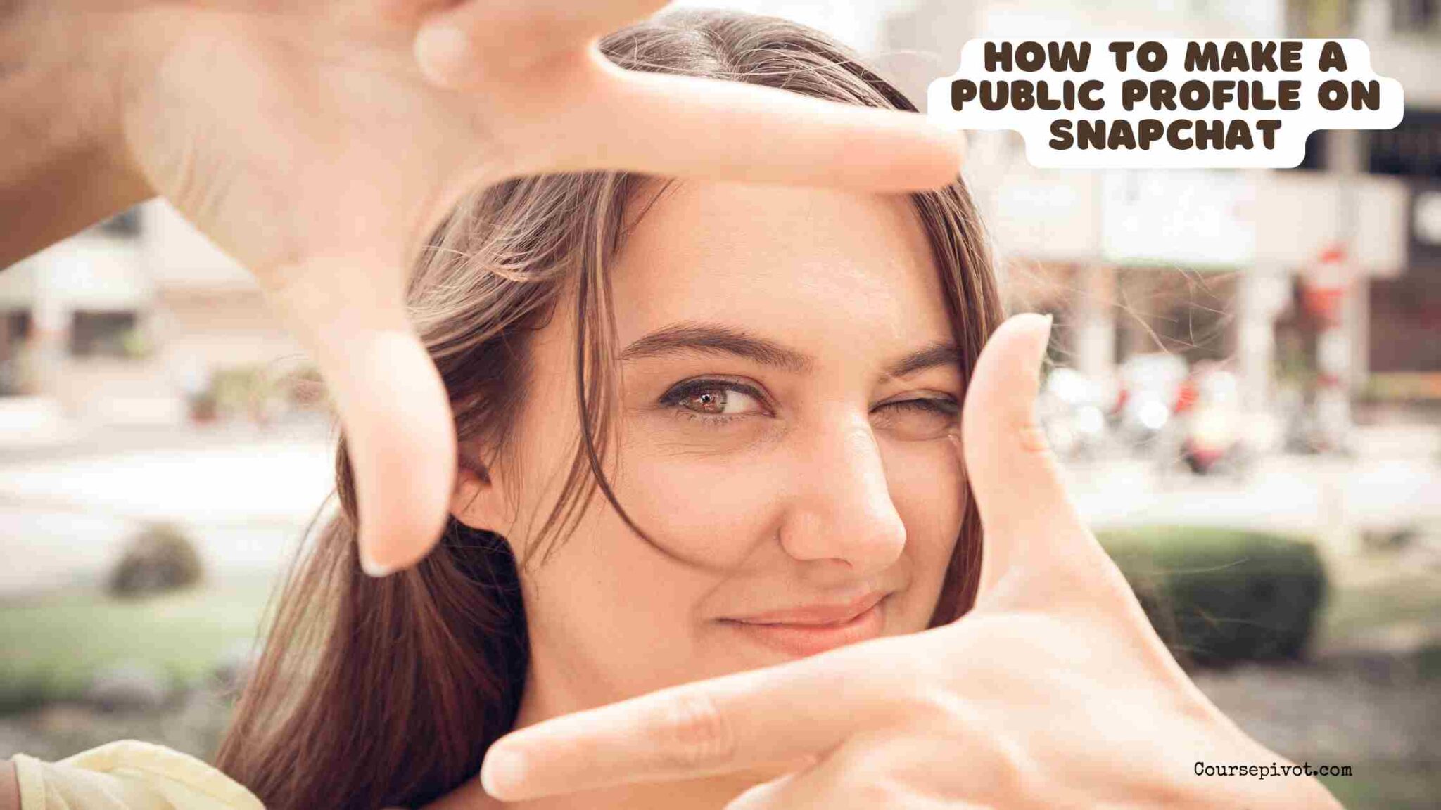 Phone screen showing Snapchat profile setup