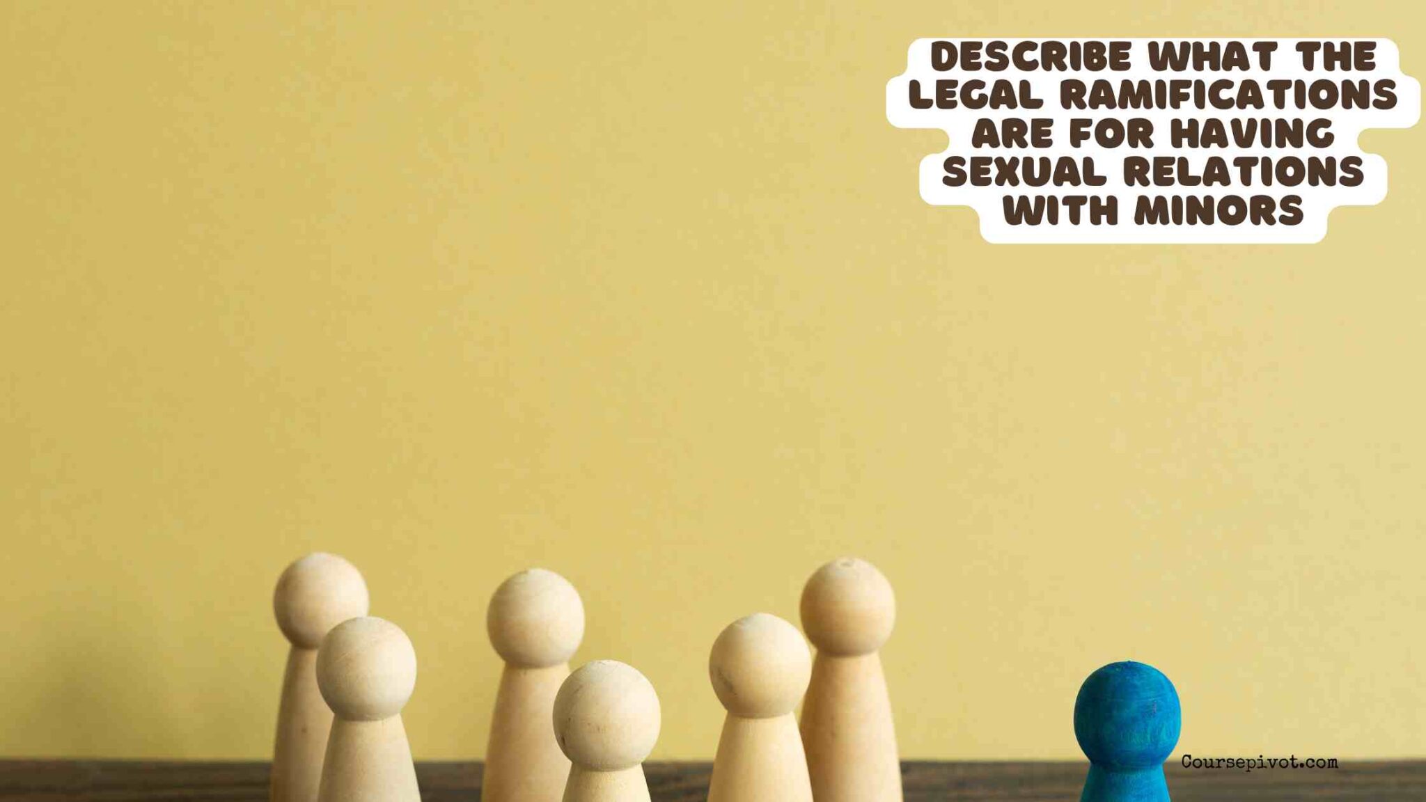 Legal documents about child protection and age of consent laws