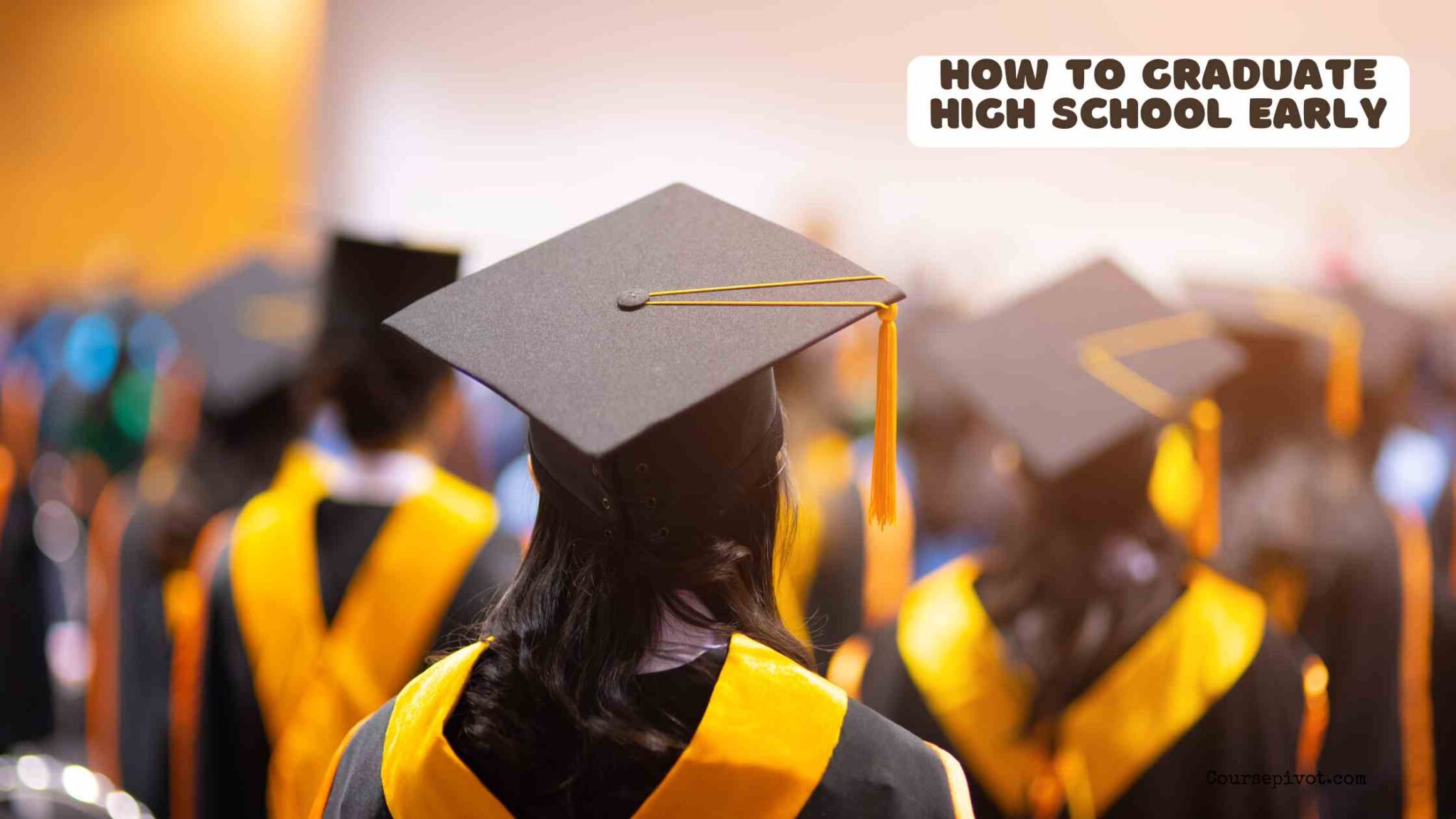 High school student planning courses to graduate early