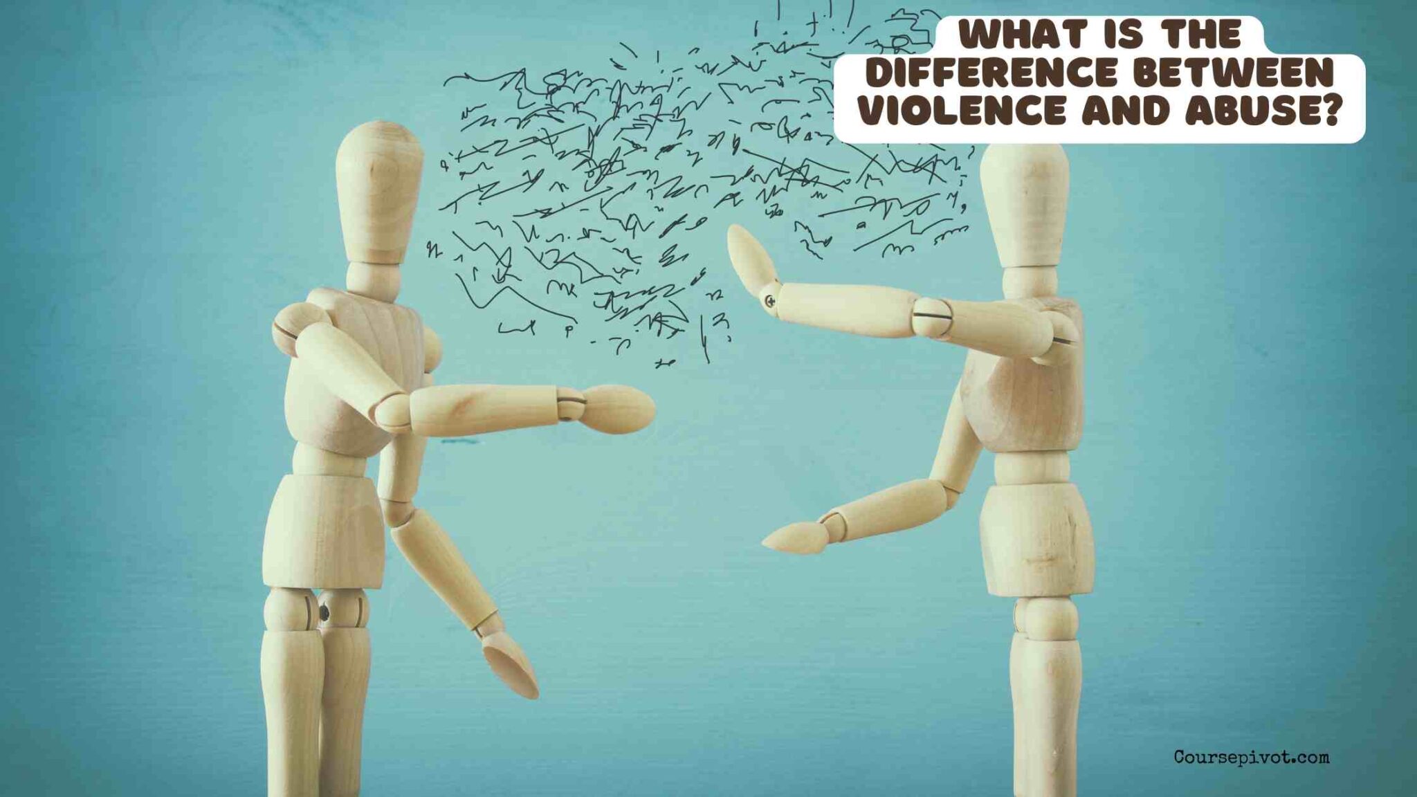 Person reflecting on the difference between violence and abuse in relationships
