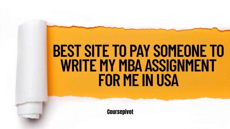 Coursepivot is the leading MBA assignment help service for university students