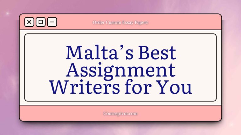 Professional assignment help websites in Malta — Coursepivot trusted by Maltese students