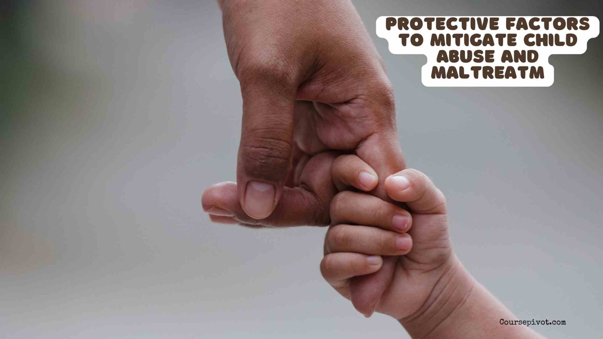 Family receiving supportive guidance to protect a child from maltreatment