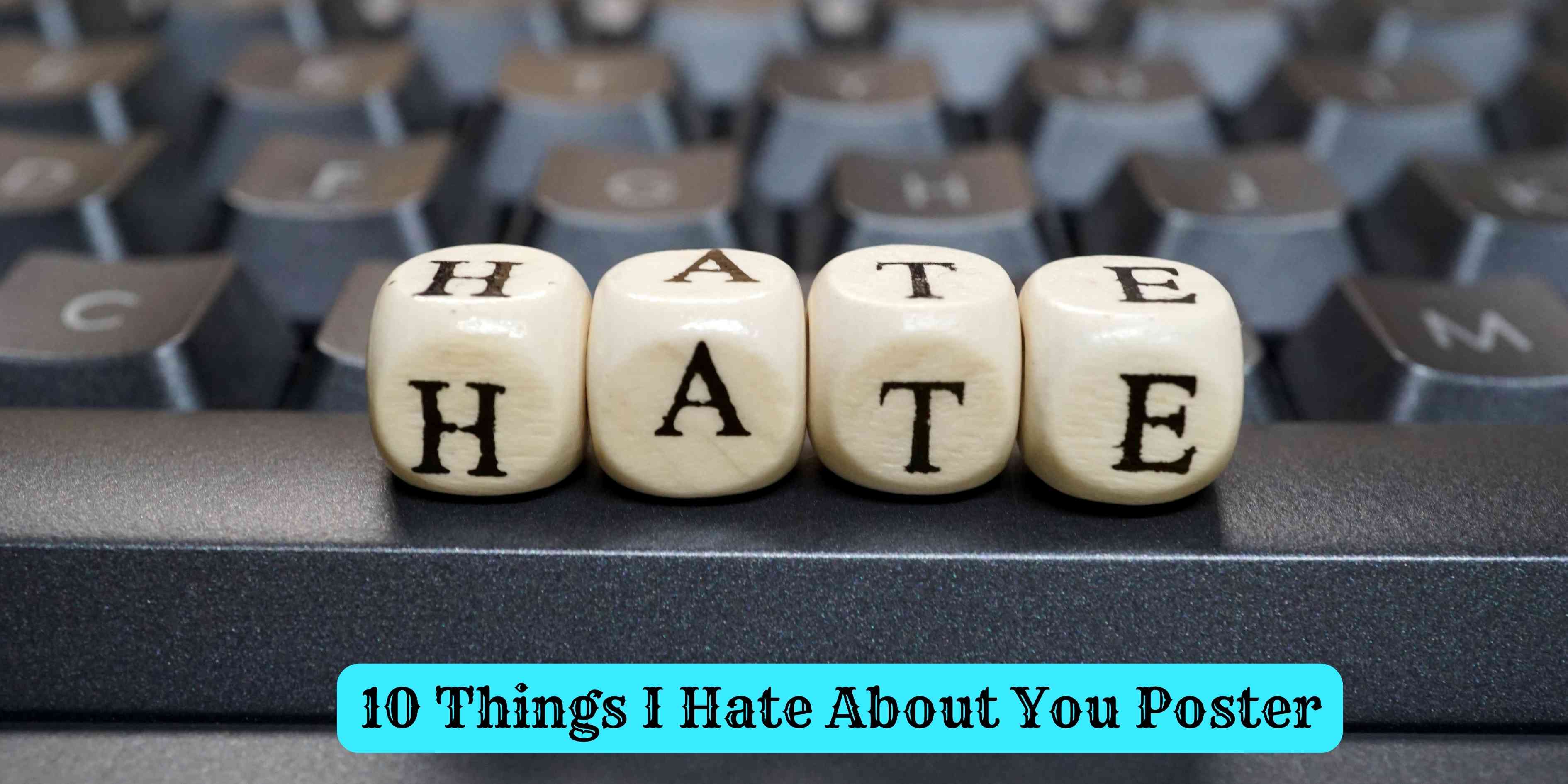 10 Things I Hate About You Poster