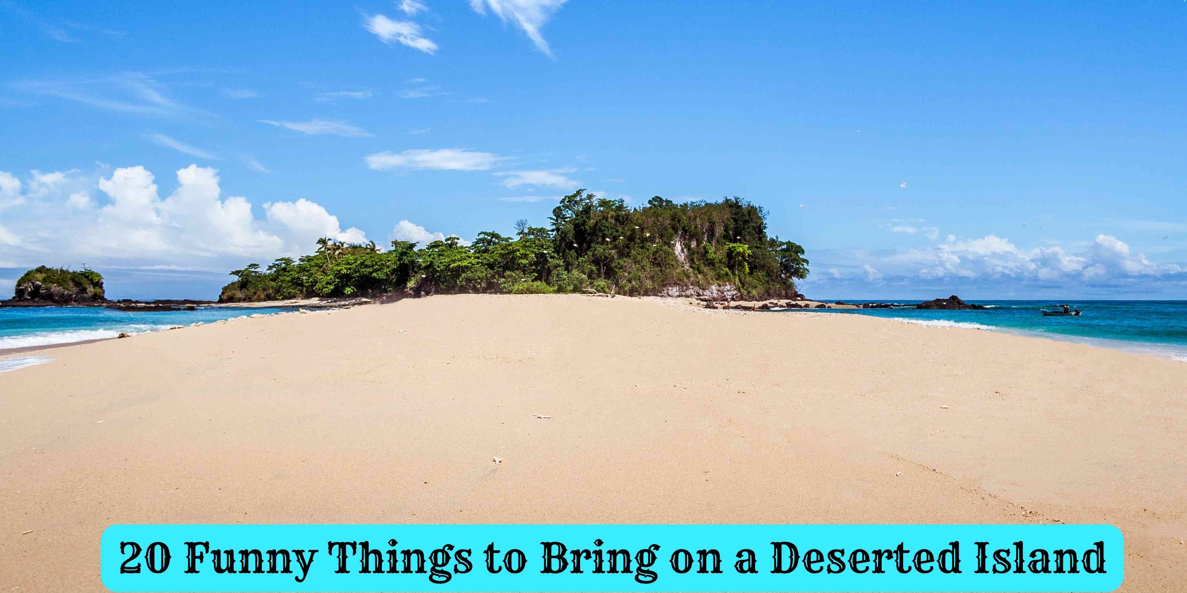 20 Funny Things to Bring on a Deserted Island