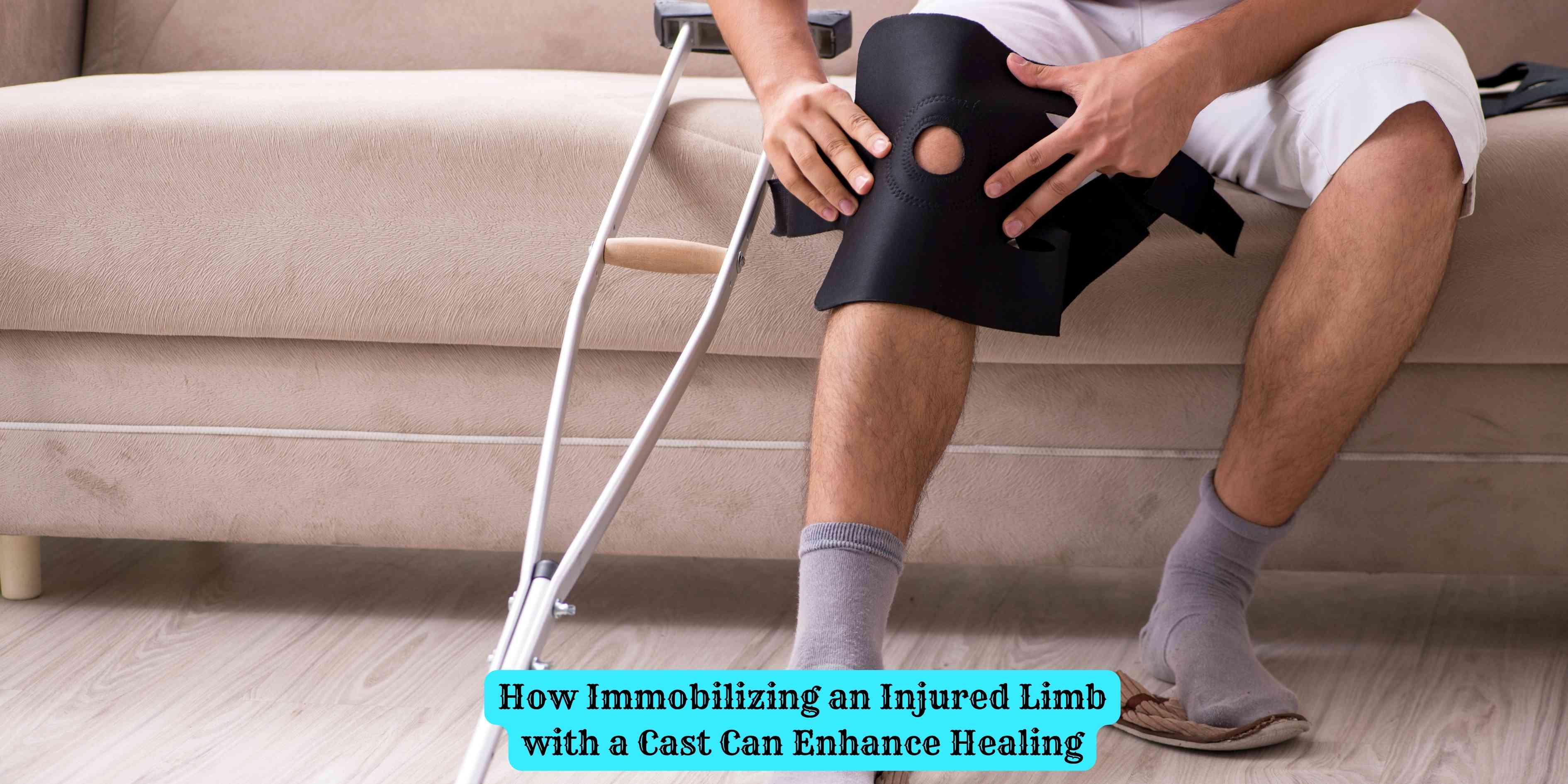 How Immobilizing an Injured Limb with a Cast Can Enhance Healing