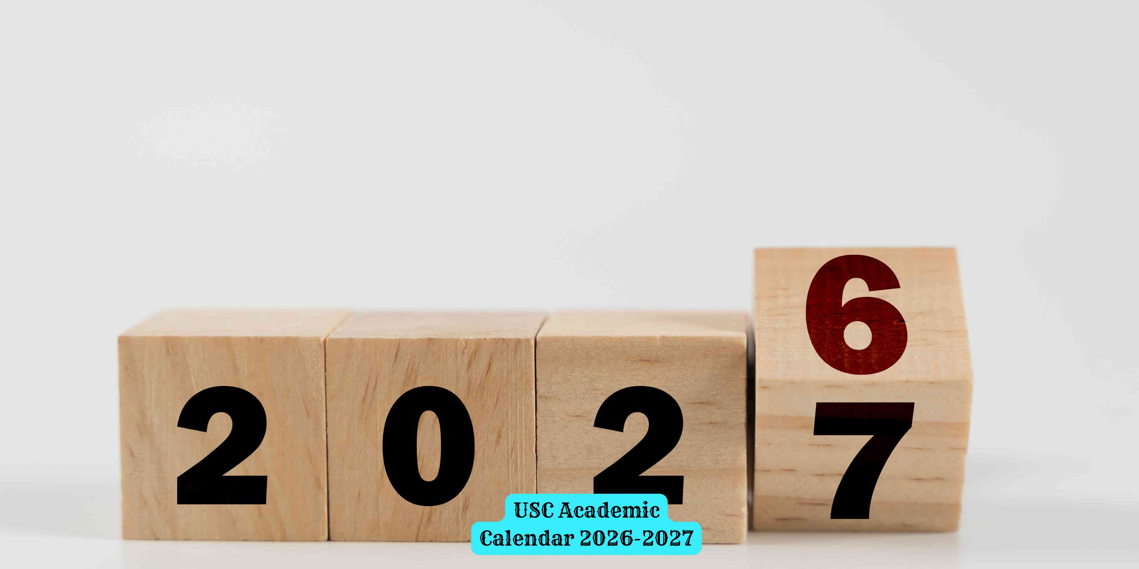 USC Academic Calendar 2026-2027