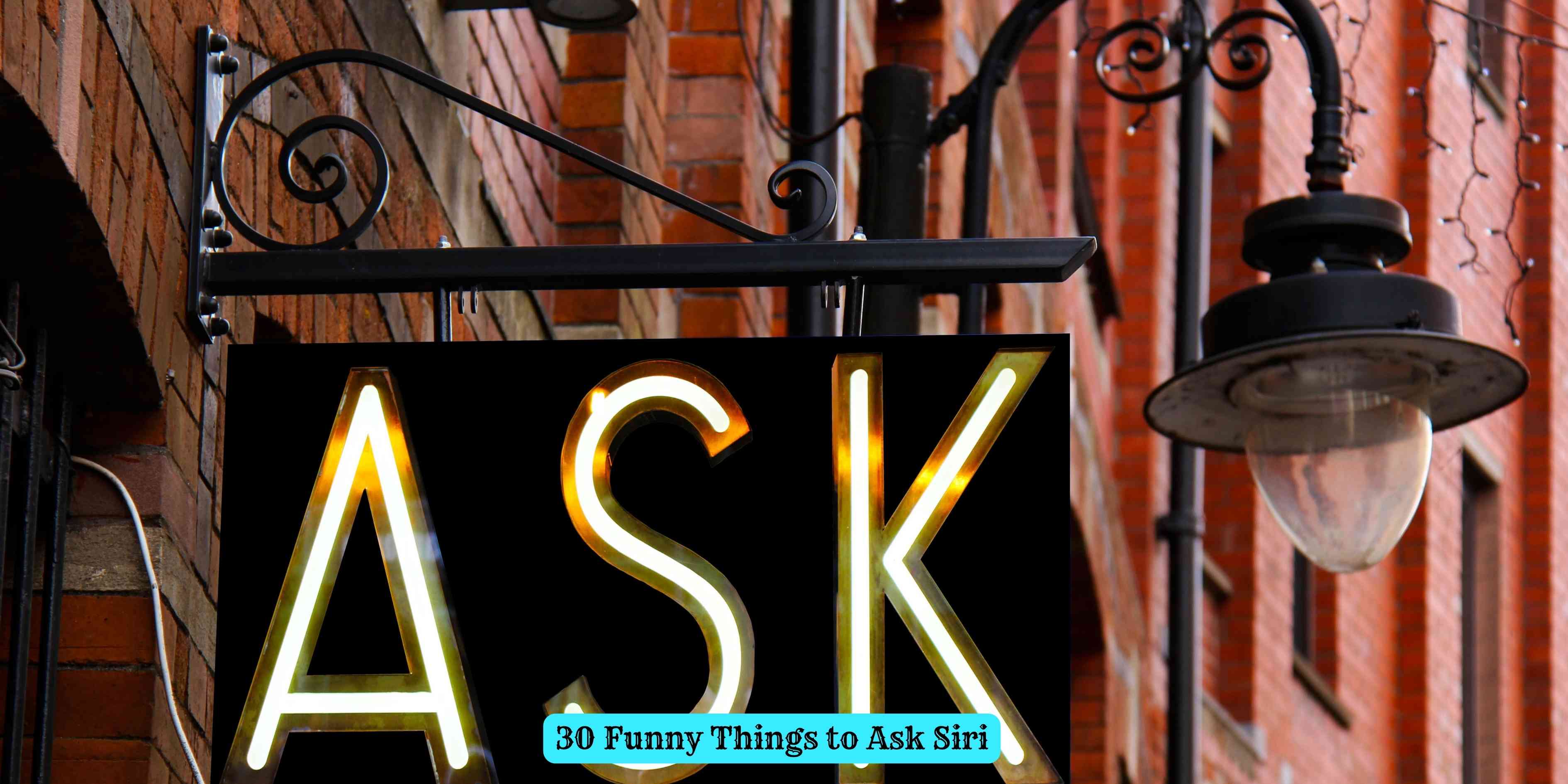 30 Funny Things to Ask Siri