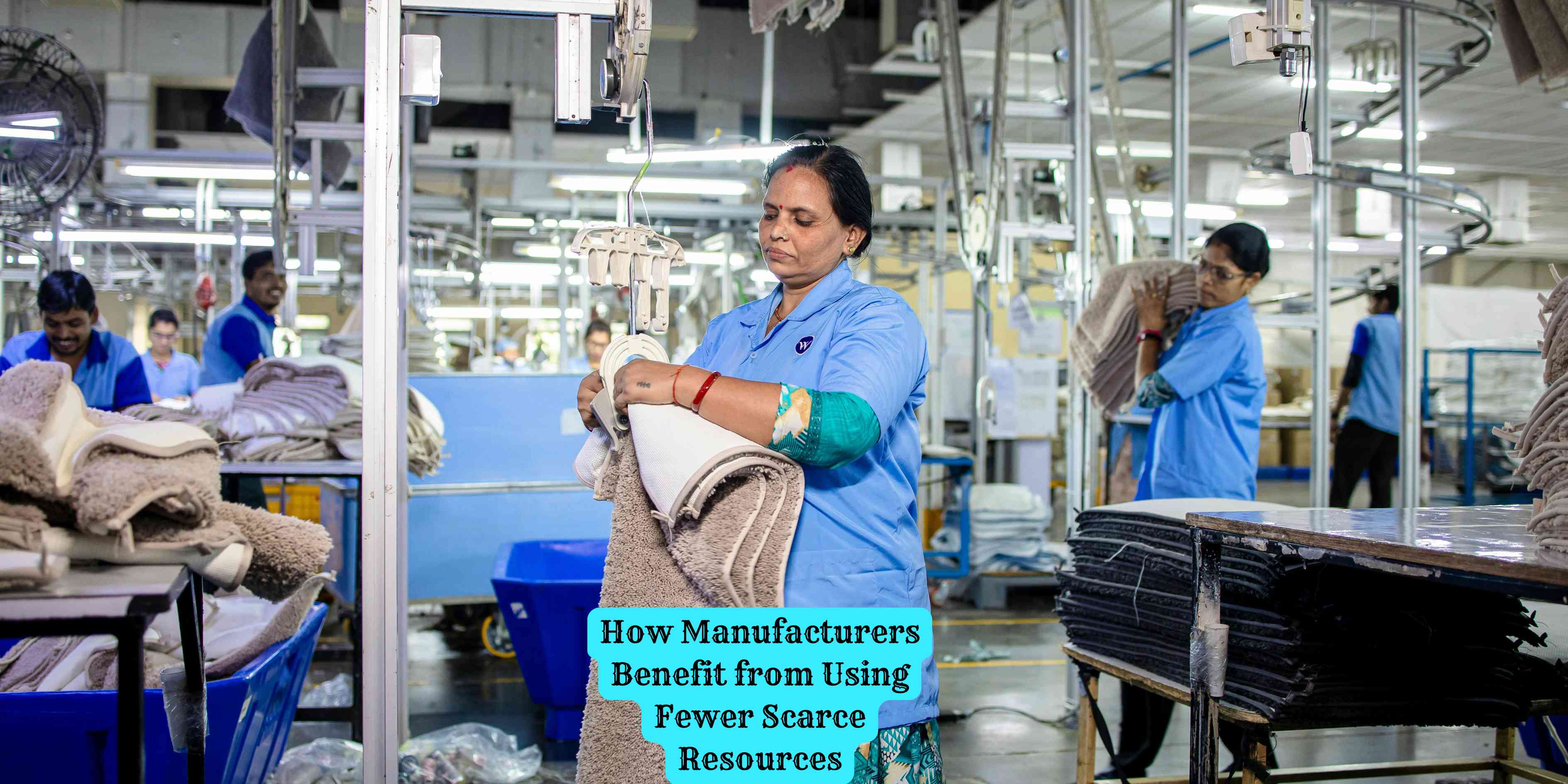 How Manufacturers Benefit from Using Fewer Scarce Resources