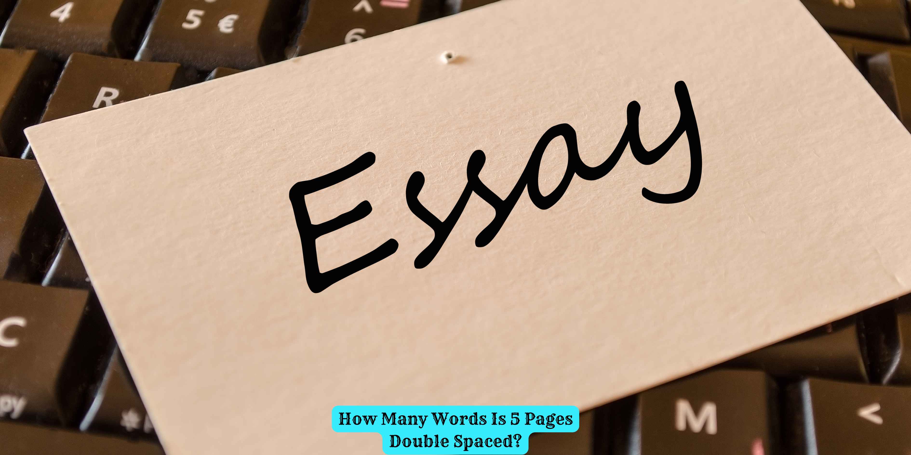 How Many Words Is 5 Pages Double Spaced?