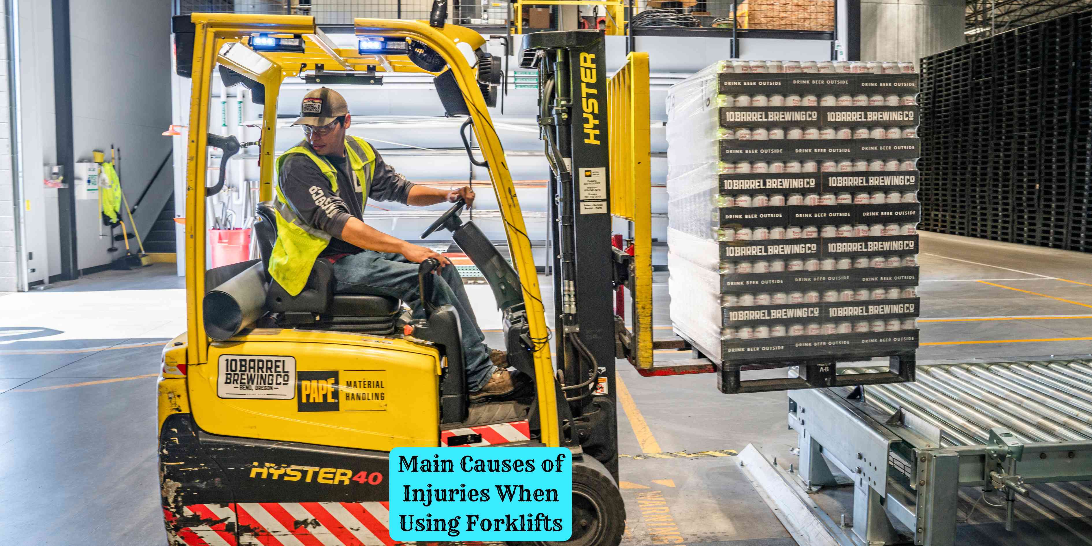 Main Causes of Injuries When Using Forklifts